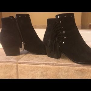 Sam Edelman Fringed Booties